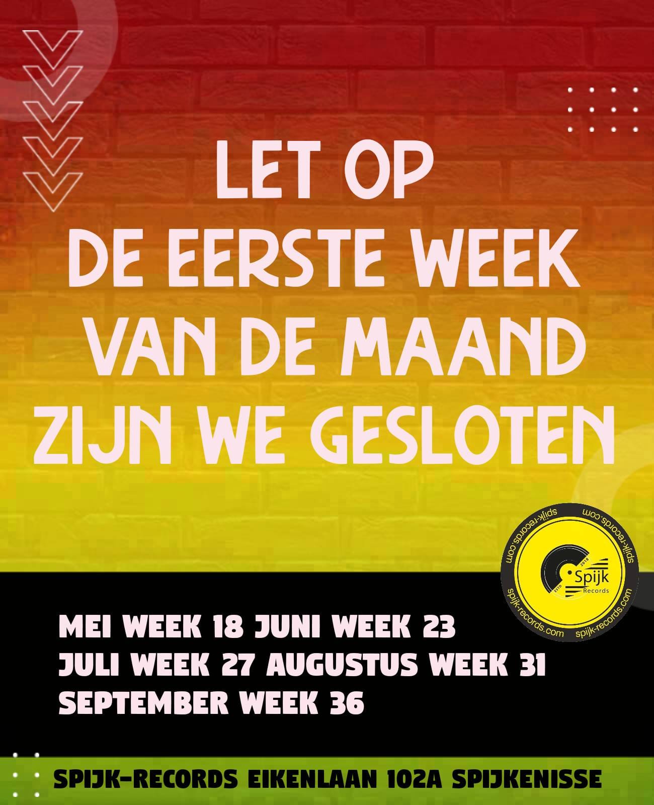 INKOOP EN VERKOOP VAN LP'S CD'S